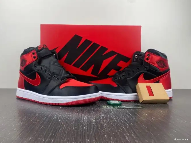 Reps TB OG Bred Air 1 High FD4810-061 Jordan Satin WMNS 0502